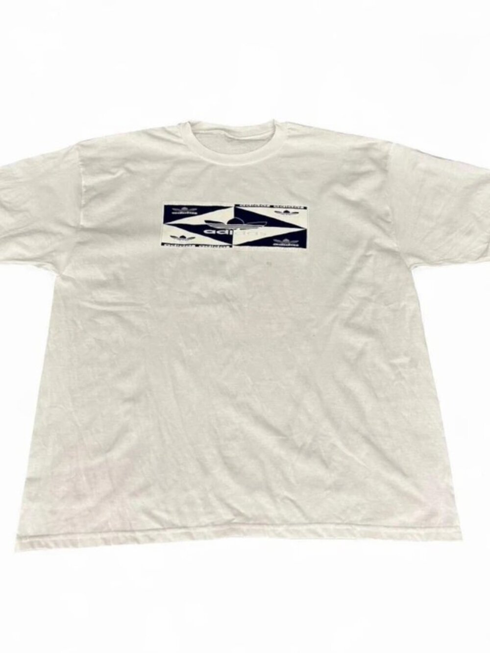 Vintage 90s Y2K Adidas graphic logo Tshirt - Picture 1 of 4